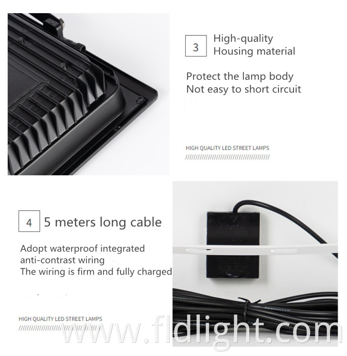 Solar Flood Light With Remote Control